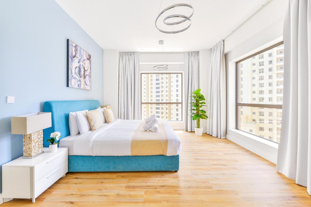 Luxury Jbr - 2Br - 5* Beach Resorts Access! Дубай Екстер'єр фото